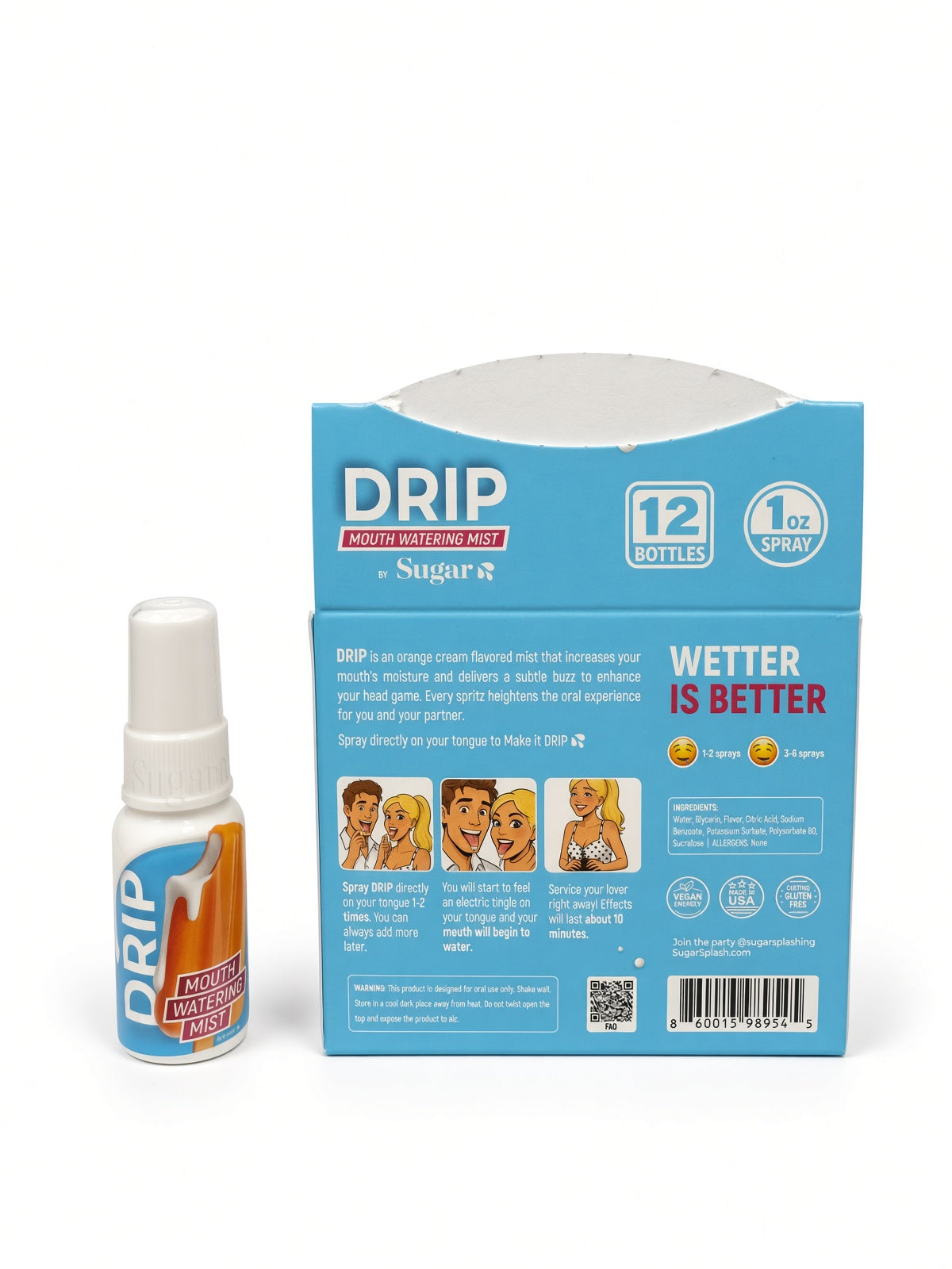 12-Pack Drip Mouth Watering Mist