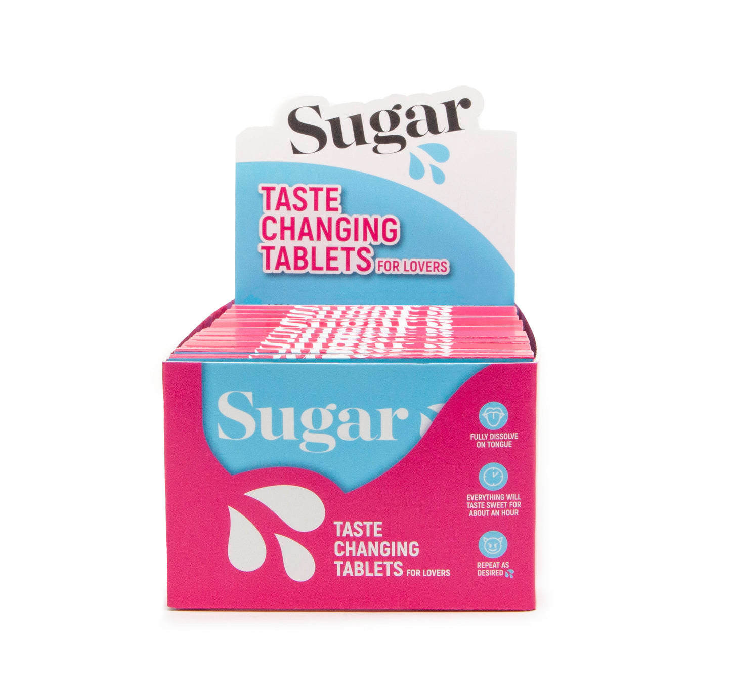 12-Pack Retail Box of Taste Changing Tablets