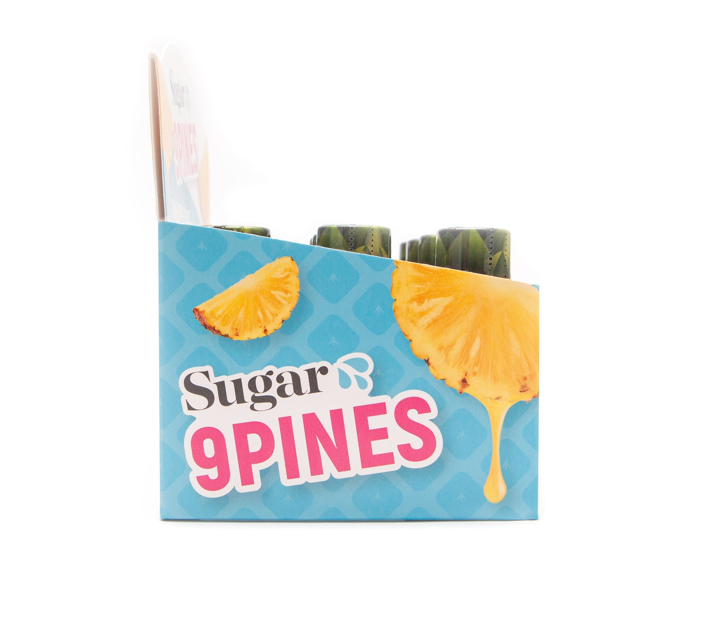 12-Pack Retail Box of 9Pines Pineapple Shots